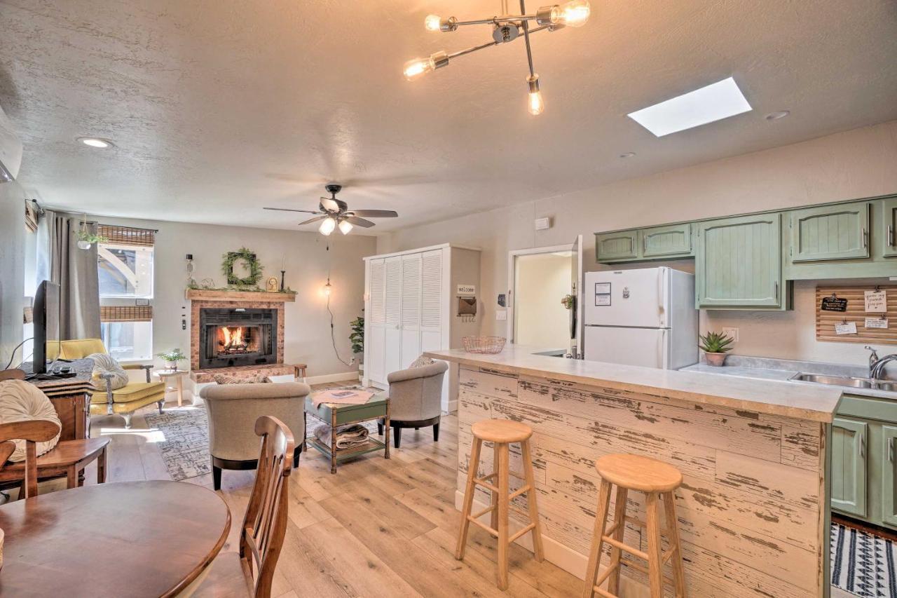 Ferienwohnung Central Williams Studio With Fireplace On Route 66! Exterior foto