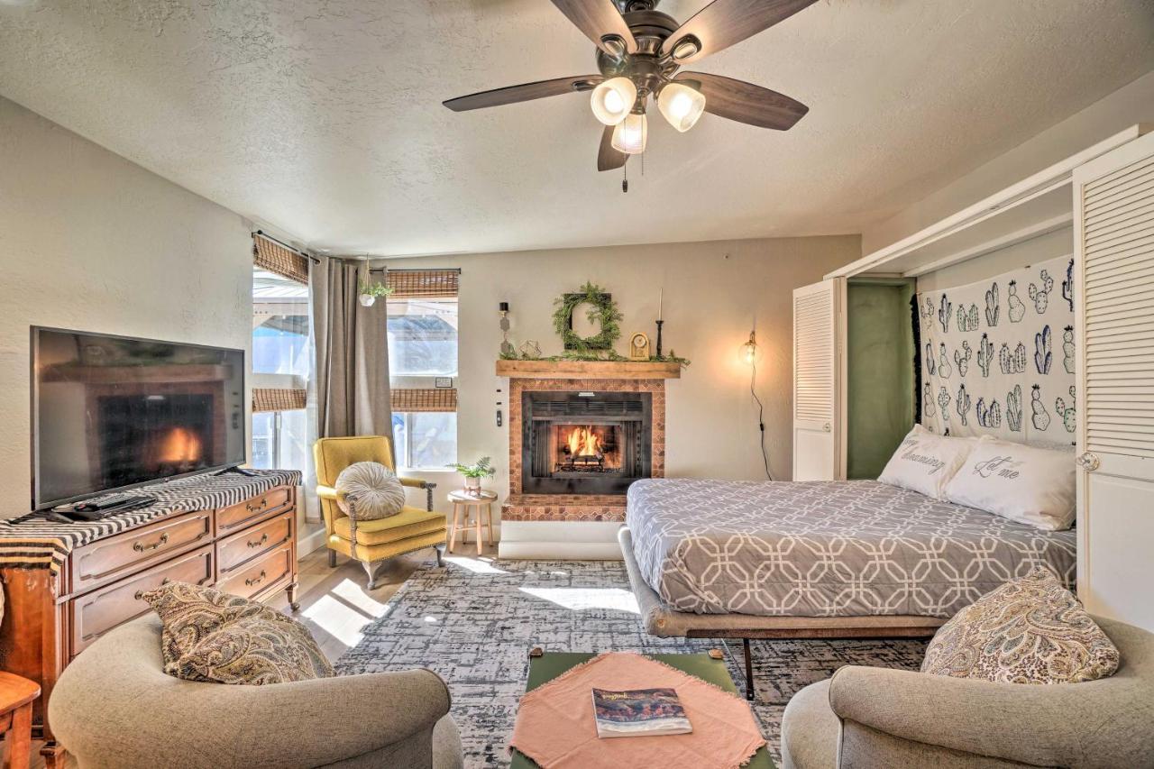 Ferienwohnung Central Williams Studio With Fireplace On Route 66! Exterior foto